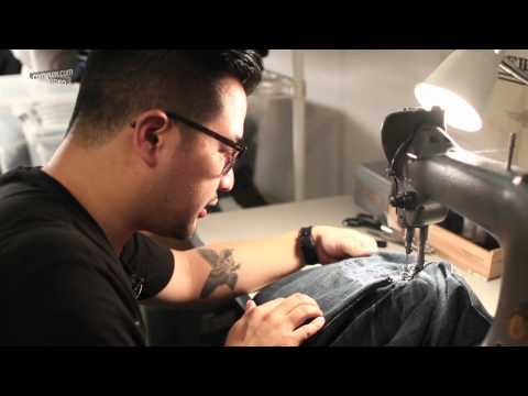 How to repair your jeans with Self Edge NYC