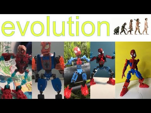 The evolution of Bionicle Spider-Man (2017 - 2024) - YouTube