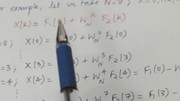 DSP FFT Algorithm (DIT) N pt & 8 pt (Part - 1)