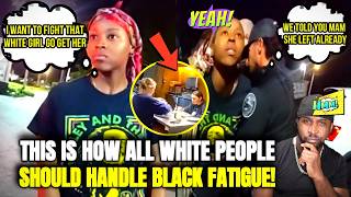 Stereotypical Ghetto Black Woman Hits White Woman Inside Chipotle Over A Parking Spot Dispute