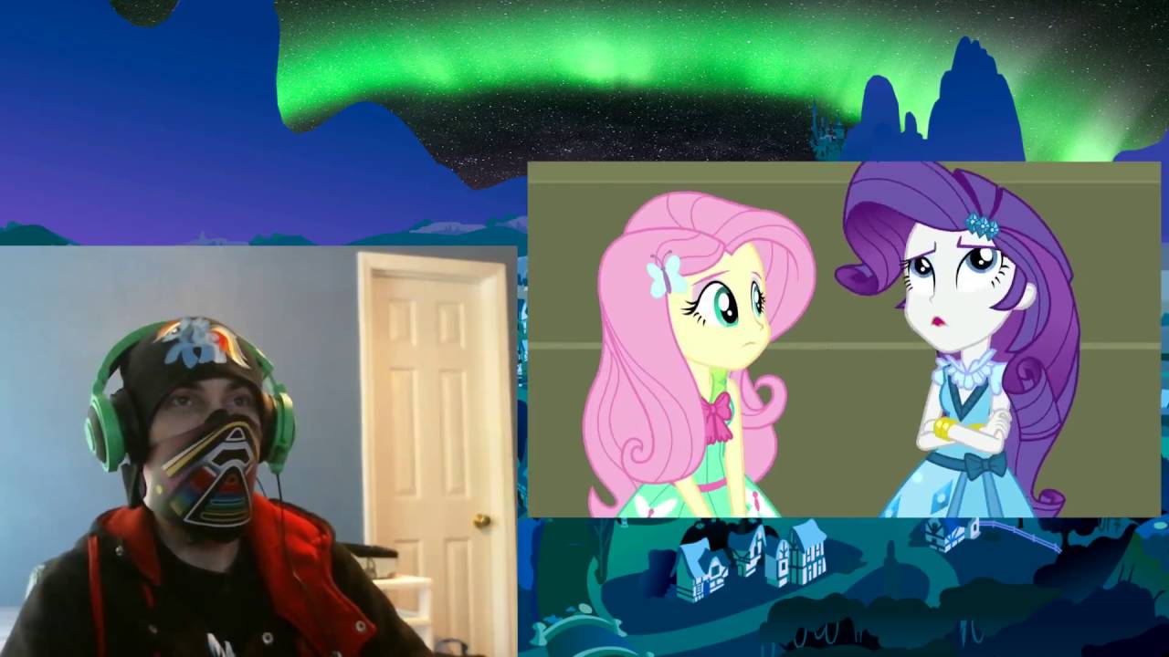 Night Rainbow Reacts Equestria Girls The Friendship Games Bloopers