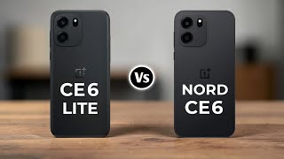 Oneplus Nord CE 6 Lite 5G Vs Oneplus Nord CE 6 5G