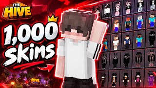✅1,000  cosmetic skin pack 🔥MCPE/MCBE 1.21  (WORKS ON HIVE!)
