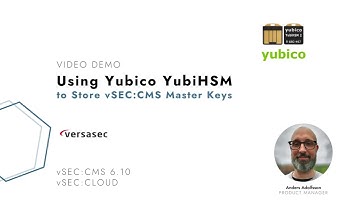 Demo: Using @Yubico #YubiHSM to Store vSEC:CMS Master Keys