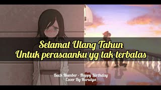 Story Wa Sad 30 Detik | Happy Birthday - Back Number Cover By Harutya