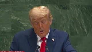 President Trump speaks at U.N. General Assembly