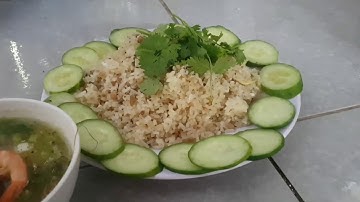 Fried rice with salted fish | Cách làm món cơm chiên cá mặn vừa đơn giản vừa ngon - NQTV