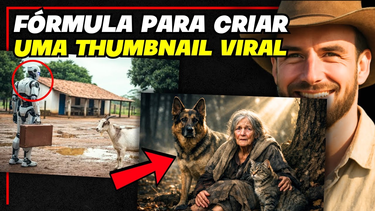 Como criar thumbnails para Canal Dark da forma certa e monetizar rápido (thimbnail para canal dark)