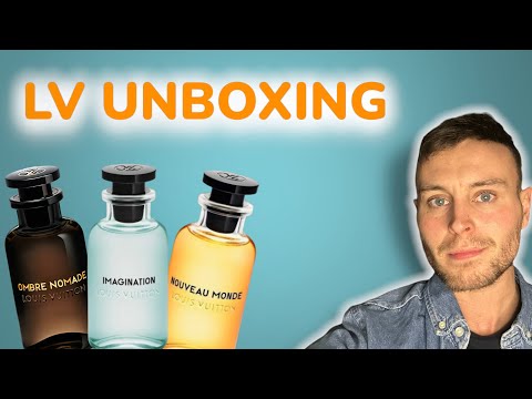 Unboxing perfume Louis Vuitton L'immensite 