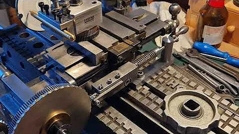 Umbau der Hommel UWG1 zur Guillochiermaschine