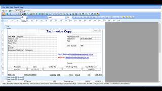 Sage 200 Evolution Document Customisation