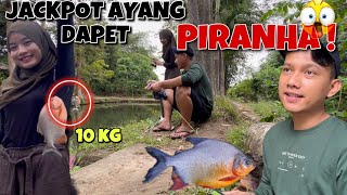 CIMBRUUT FISHING AND Caught PIRANHA❓