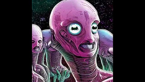 Stable Diffusion Animation - Alien Comics #aiart  #aianimation #aianimationart #stablediffusion