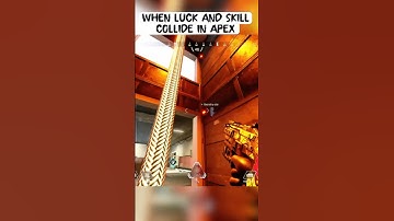 When LUCK AND SKILL COLLIDE IN Apex 😅 #shorts