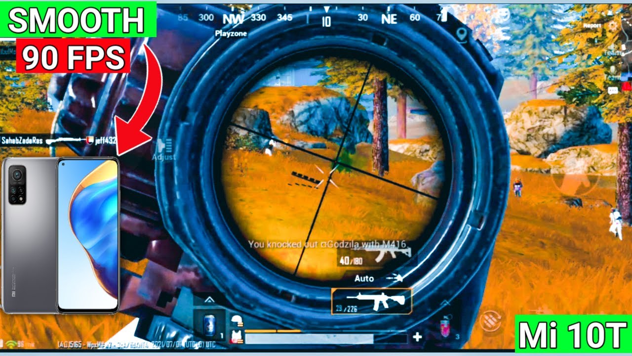 Xiaomi Mi 10T 90 FPS GAMEPLAY || HOTDROP & RUSH GAMEPLAY || PUBG MOBILE ...