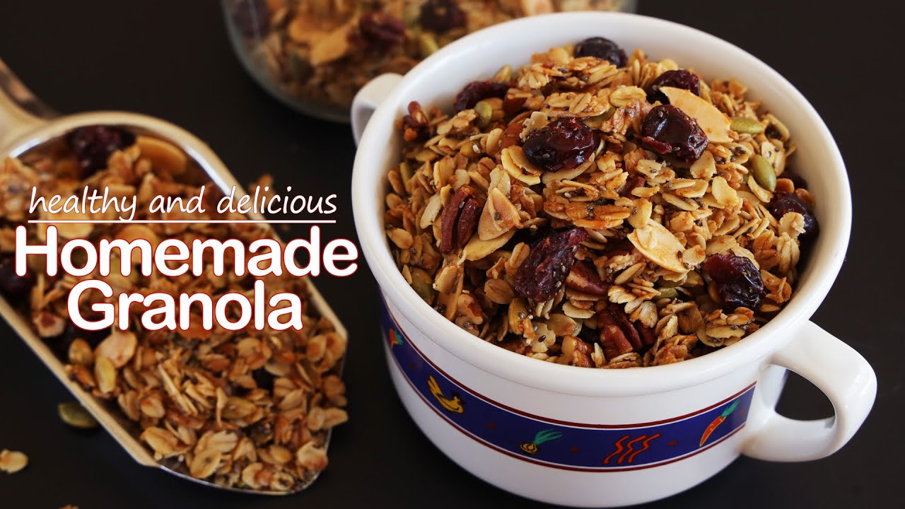 How to Make Granola - FeelGoodFoodie