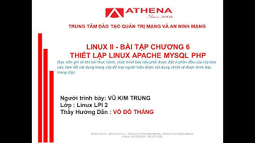 LPI-2 - Bài Thực Hành Chương 6 - Thiết Lập Linux Apache MySQL PHP