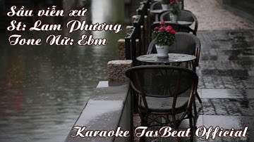 Karaoke Sầu Viễn Xứ Tone Nữ | TAS BEAT