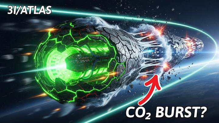 Why Did 3I/ATLAS Emit a Strange CO₂-Rich Burst?