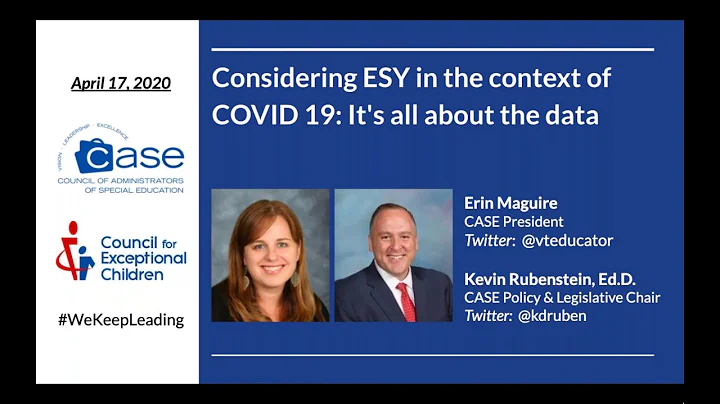 Navigating COVID-19 for Special Education Administrators, April 17