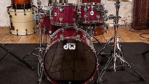 Drum Workshop Collectors Series Pure Purpleheart Kit - Drummer's Review