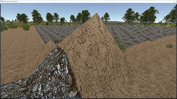 Gameplay Example - Procedural terrain generation and run-time alteration of terrain