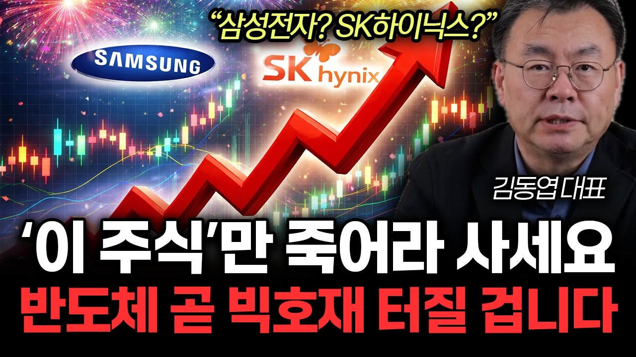 “삼성전자? SK하이닉스?” ‘이 주식’만 죽어라 사세요. 반도체 곧 빅호재 터질 겁니다 | 김동엽 대표 2부