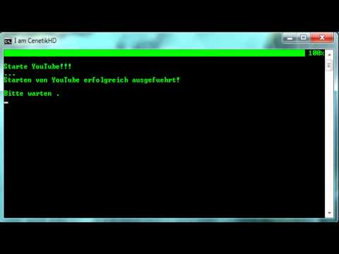 Eine coole "Batchdatei"