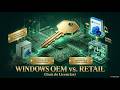La VERDAD sobre las licencias baratas: OEM vs Retail 💻