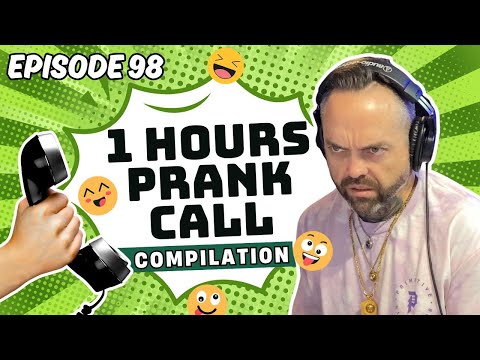 1+ Hours FUNNIEST PRANK CALL | Compilation Phone Prank Of All Time | Radio Show Update Daily Ep 98