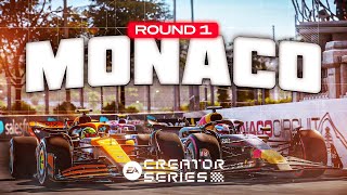 🔴 CREATOR SERIES - SEASON 7 BEGINS - ROUND 1 - MONACO GRAND PRIX 🔴 - Sponsored by EA Sports