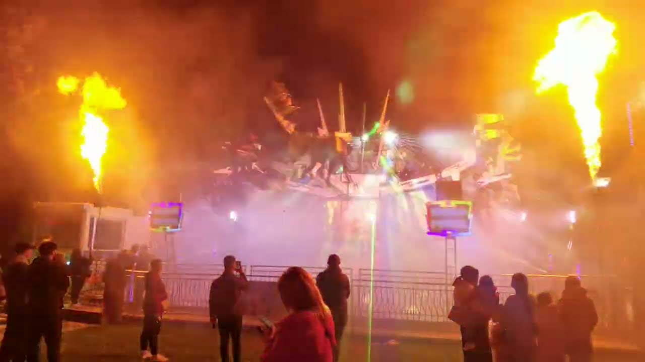 Manège Techno Power Fête Foraine de Nevers 2024