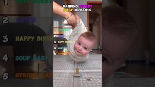 Ranking Cutest Baby Moments. #shorts #viral