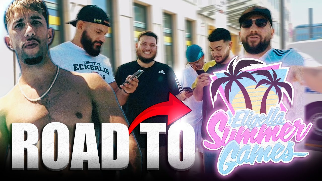 ABSCHIEBETOUR 🚐 ROAD TO SUMMER GAMES 🌴☀️ Behind The Scenes 🔥