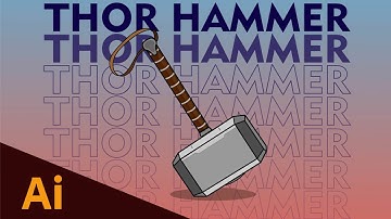 Adobe Illustrator : Create Vector Thor Miljoner | Seemant Kumar