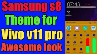 SAMSUNG S8 THEME FOR VIVO V11 PRO NICE LOOK screenshot 1