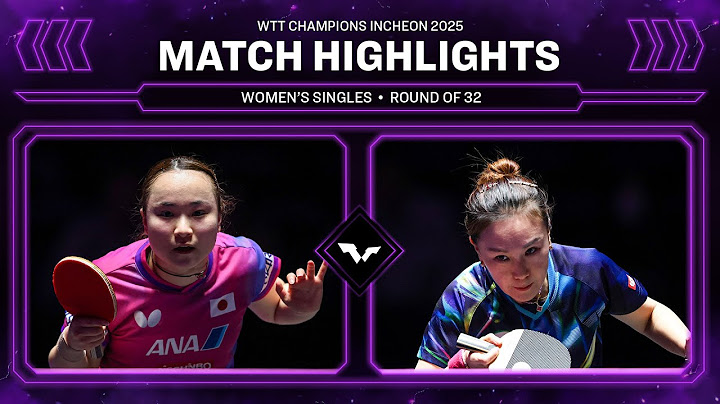 Mima Ito vs Xiaona Shan | Match Highlights | #WTTIncheon 2025