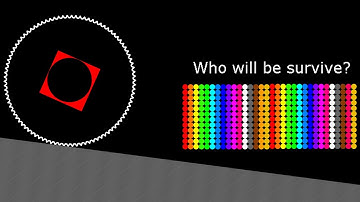 Escape Circle Monters + Ball Sorter Marble Race ASRM in Algodoo