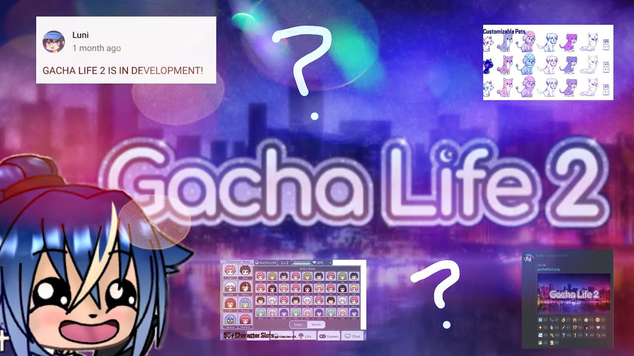 Gacha Life 2 Updates And Info Release Date Youtube