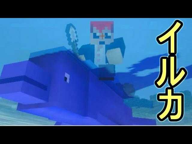 マインクラフト ついに海の生物が仲間に 動物ｍｏｄ実況１３ Youtube