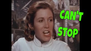 Carrie Fisher Can't Stop Swearing