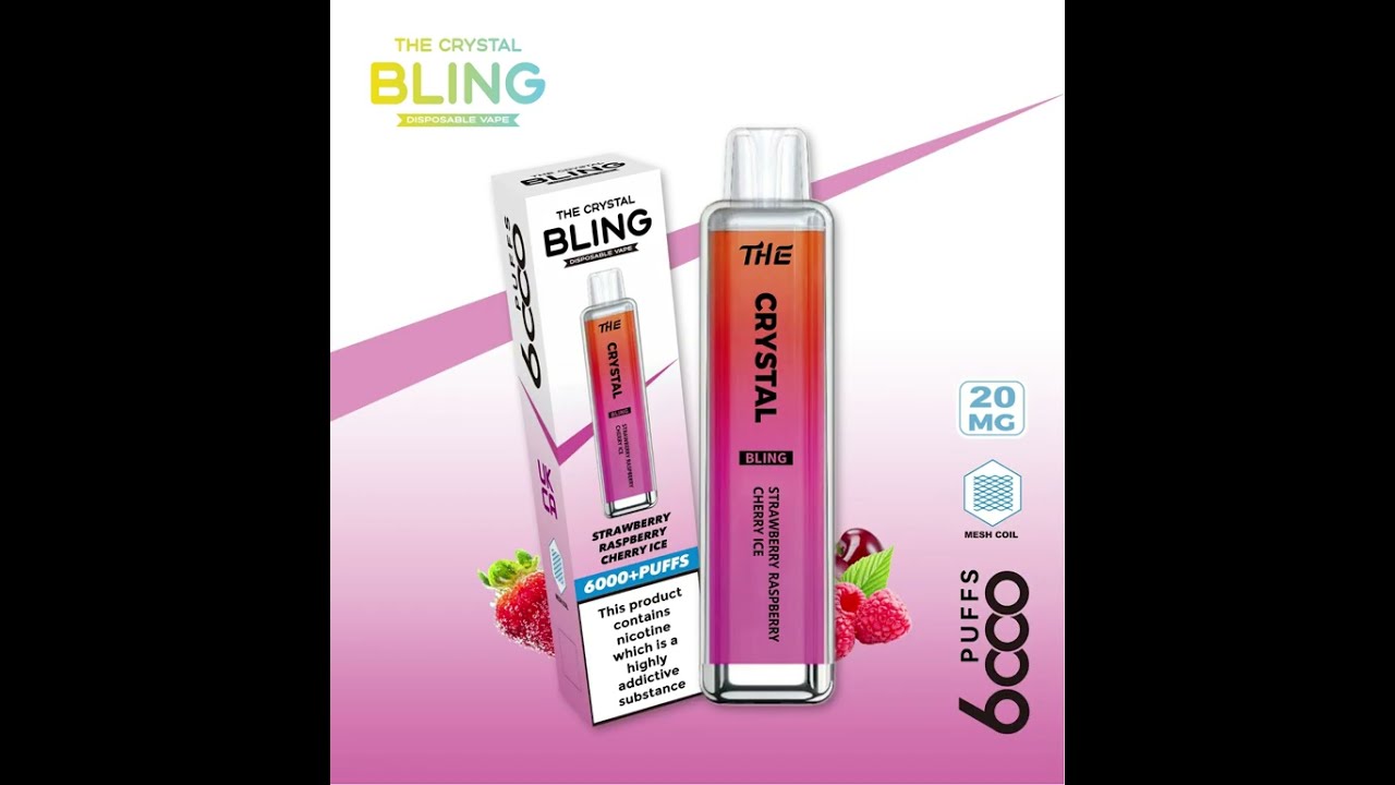 how to open a crystal vape The Crystal Bling 6000 puffs