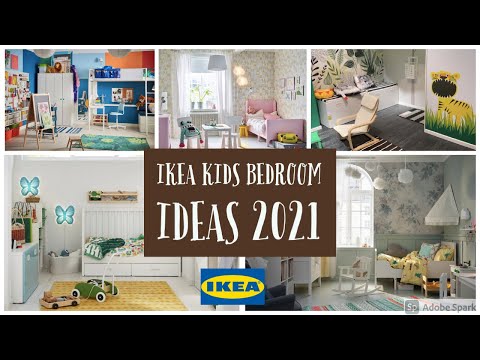 تصویری: کمد لباس کودکان Ikea (30 عکس): دیواری برای ذخیره لباس و اسباب بازی های Ikea ، مدلهای سفید در اتاق کودکان