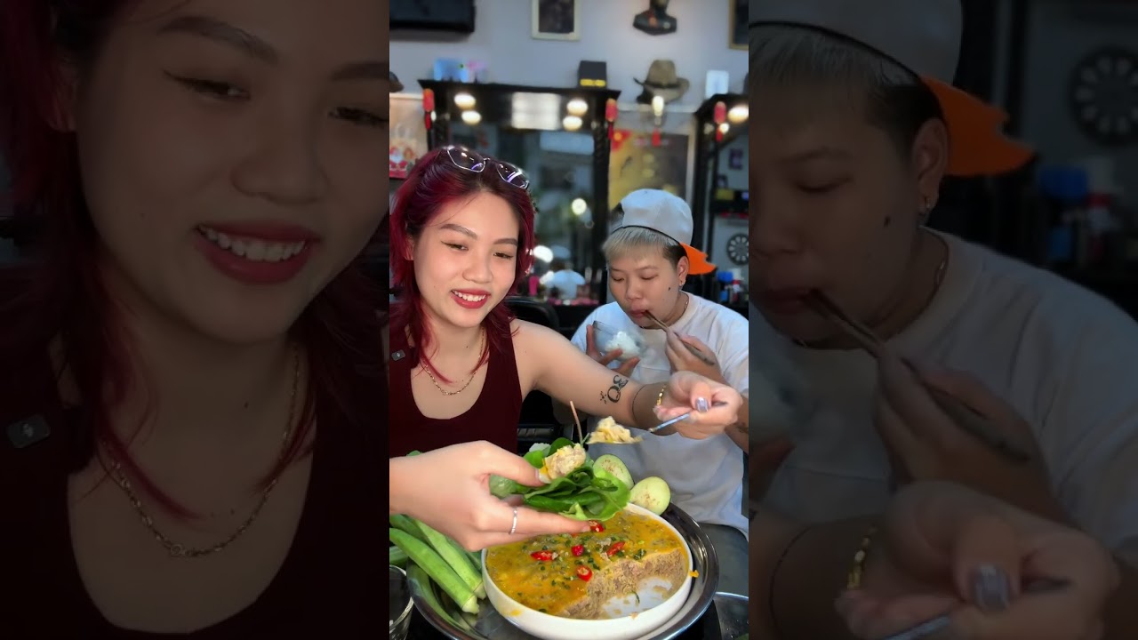 Mắm Chưng Miền Tây Cùng Rổ Rau Sống Siêu Hao Cơm 