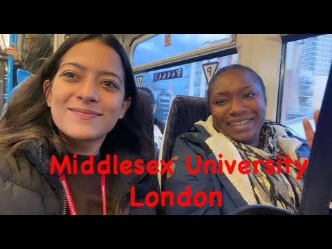 Campus tour, Middlesex University London- Day1 in Uni|| Nepalese ...
