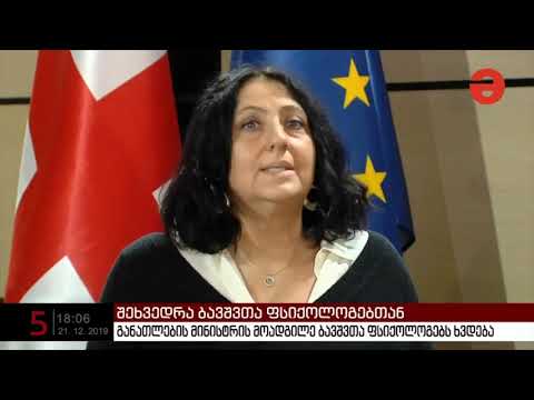 რა რეკომენდაციები აქვთ ფსიქოლოგებს-შეხვედრა განათლების სამინისტროში