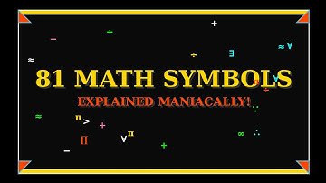 81 Math Symbols Explained Like Never Before! 🤯 | Fun & Crazy Math Guide