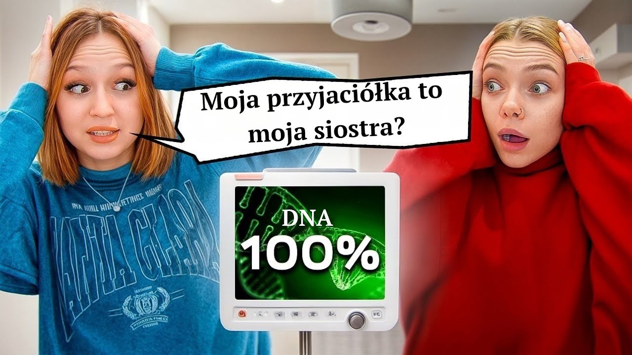 Moja PRZYJACIÓŁKA czy moja SIOSTRA? 😱 Test DNA ujawnił PRAWDĘ 🧬| Caramelkins PL