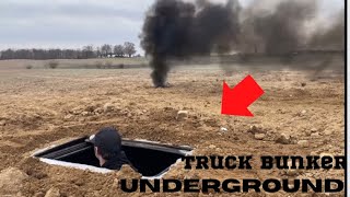 WhistlinDiesel Turns a Truck into a Underground Bunker!!!