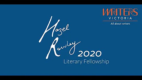 2020 Hazel Rowley Literary Fellowship Acceptance S...